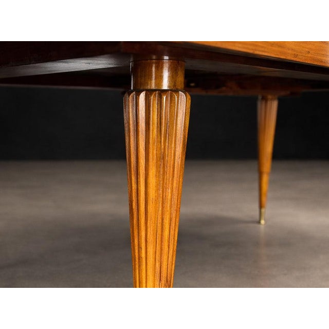 Extendable Brazilian Modern Dining Table in Caviúna Wood by Giuseppe Scapinelli, 1950s - Lot 628 For Sale - Image 14 of 15