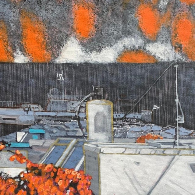 Andrzej Borowski, Portokali, Greek Themes, 2023, Acrylic on Canvas For Sale - Image 4 of 9