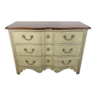 Walter E Smith French Provincial Style Three Drawer Commode or Chest For Sale