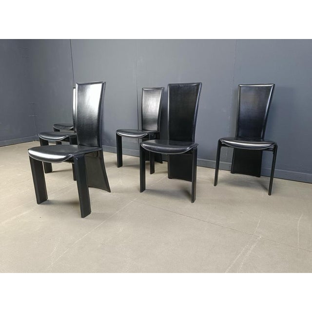 Vintage Dining Chairs by Pietro Costantini, 1980s, Set of 6 For Sale - Image 9 of 14