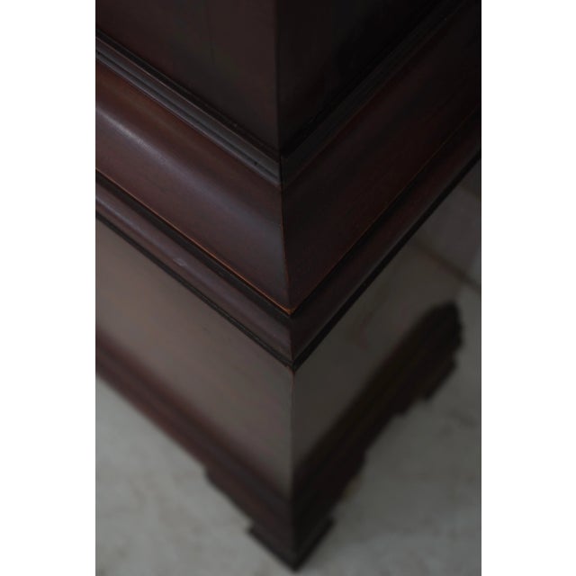 Simon Willard Mahogany Tall Case Grandfather Clock For Sale - Image 14 of 18