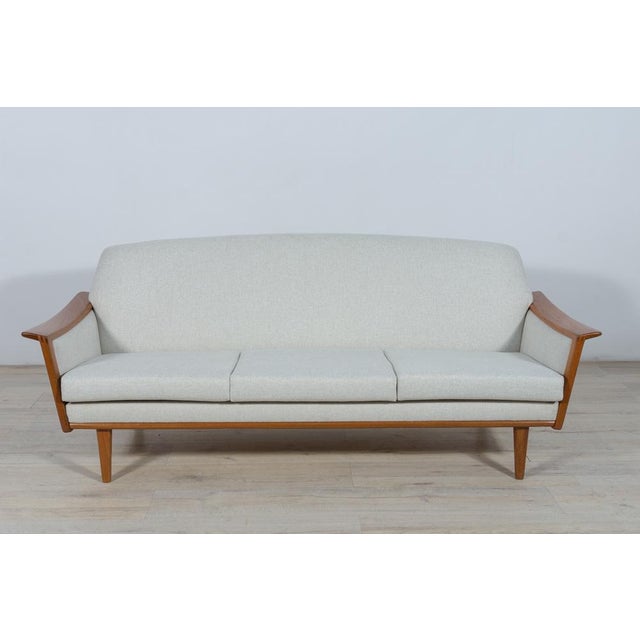 Mid-Century Swedish Sofa, 1960s For Sale - Image 4 of 17