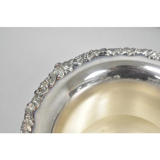 Vintage Sheridan Silver Plated Trophy Cup Urn Champagne Chiller Ice Bucket For Sale - Image 10 of 16