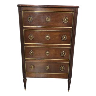 French Mahogany Chest of Drawers For Sale