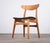 Oak Dining Chair attributed to Hans J. Wegner for Carl Hansen & Son, Denmark, 1952 For Sale - Image 3 of 9