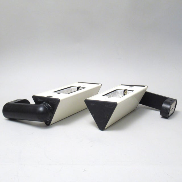 Black River System Wall Lights by Rodolfo Bonetto Luci for Luci Italia, 1980s, Set of 2 For Sale - Image 8 of 8