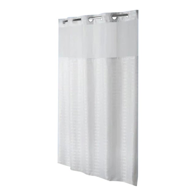 Hookless Litchfield Shower Curtain for Wyndham Green 71 X 74" Case of 12 For Sale