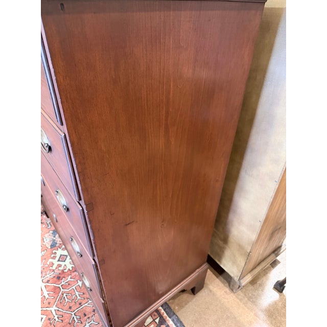 18th Century American Chippendale Mahogany Tall Chest For Sale - Image 4 of 12