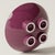 Contemporary Fruuuuit Super Glossy Purple Fruit Bowl by Burgio. For Sale - Image 3 of 4