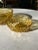 Mid-Century Modern Vintage Amber Glass Bowls- Set of 2 For Sale - Image 3 of 9
