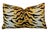 Designer Tiger Stripe Italian Velvet Feather/Down Pillow For Sale In Los Angeles - Image 6 of 6