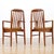 1970s Set of Six Danish Design Teak Dining Chairs Attributed to Benny Linden For Sale - Image 11 of 12