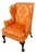 Kittinger Cw-104 Colonial Williamsburg Clawfoot Wing Chair For Sale