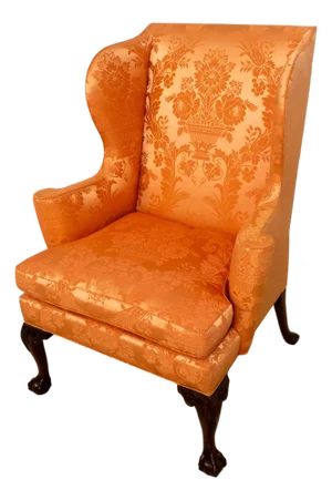 Kittinger Cw-104 Colonial Williamsburg Clawfoot Wing Chair