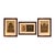 Franz Xaver Zettler, Bavarian Altar Triptych, 1874, Prints, Framed, Set of 3 For Sale - Image 9 of 9