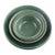 Green Earthenware Mixing Bowls- Set of 4 For Sale
