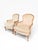 French Provincial Pair of 1980s Meyer Gunther Martini French Provincial Louis XV Style Bergère Chairs in Beige Velvet For Sale - Image 3 of 16