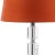 Modern 16 Inch H Crystal Cube Table Lamp in Clear - a Pair For Sale - Image 3 of 8