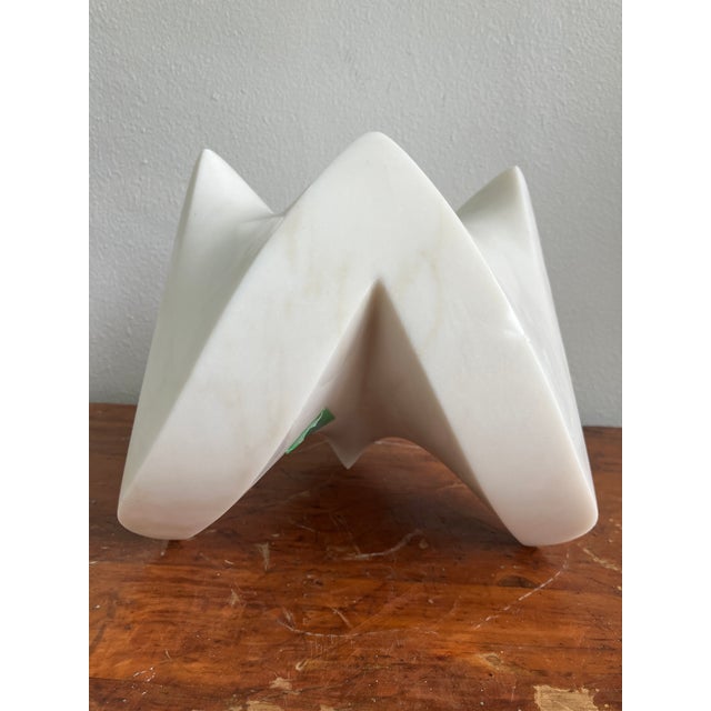 Vintage Biomorphic Marble Sculpture, Unsigned For Sale In Miami - Image 6 of 11