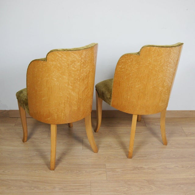 Art Deco Cloud Chairs by Harry & Lou Epstein, 1930s, Set of 2 For Sale - Image 6 of 7