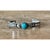 Turquoise Vintage Navajo Turquoise Sterling Silver Cuff For Sale - Image 8 of 12