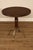 High Quality Round Mahogany Top Bistro or Breakfast Table With Reeded Edge on Iron Pedestal Base