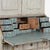 Gray 18th Century Swedish Gray Painted Oak Secretary Bureau For Sale - Image 8 of 11