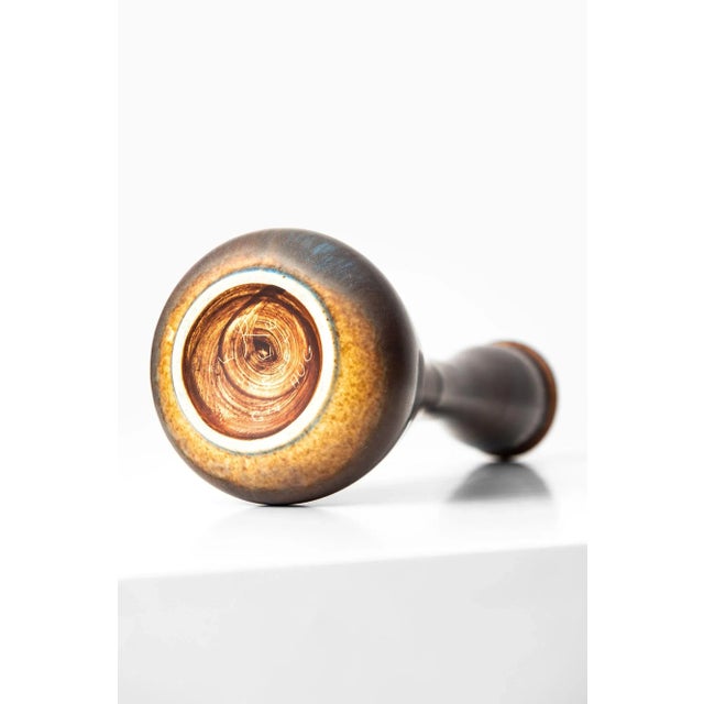 Mid-Century Modern Mid-Century Ceramic Vase by Gunnar Nylund For Sale - Image 3 of 6