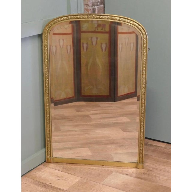 Antique French Louis Philippe Wall Mirror, 1800s For Sale - Image 4 of 7