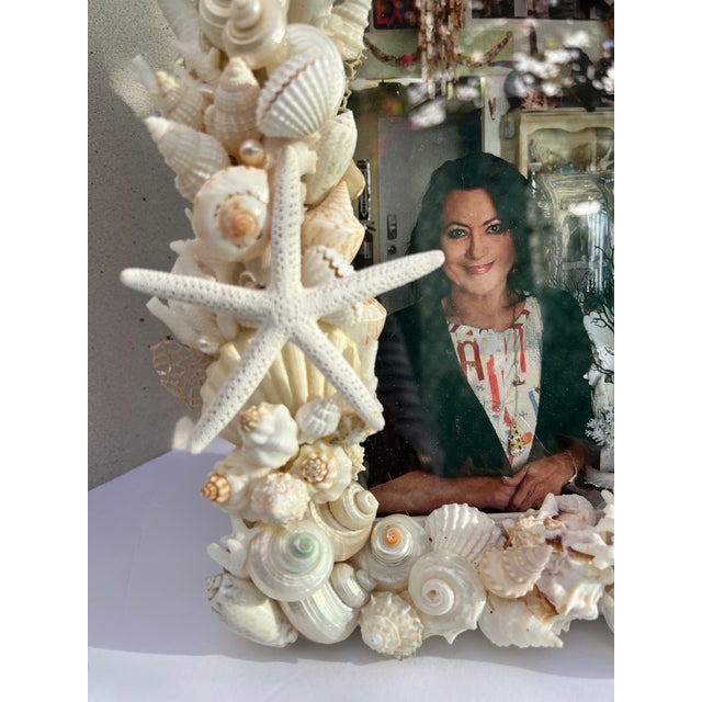 2020s CSS Seashell Photo Frame For Sale - Image 5 of 8