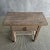 Mid 20th Century Vintage Elm Wood Console With Drawer For Sale - Image 5 of 7