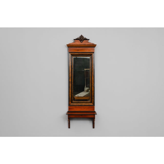 Object: Wall mirror Period & Style: Gründerzeit - Late 19th century Features - Elegant Gründerzeit wall mirror, decorative...