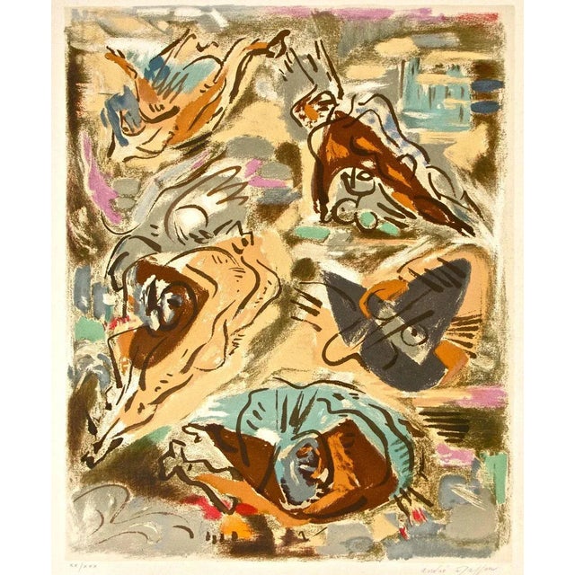 Figures in Landscape Unknown For Sale - Image 5 of 5