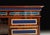 Italian Walnut & Blue Onyx Executive Pedestal Desk With Leather Writing Surface For Sale - Image 4 of 6