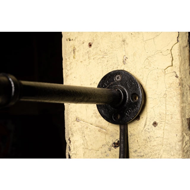 1930s Vintage 1930s Industrial Lamp in Green For Sale - Image 5 of 6