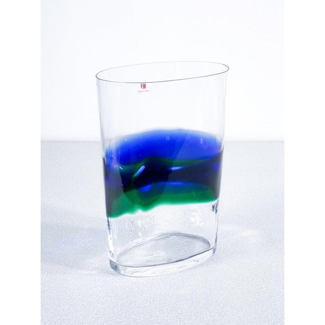 Polychrome Blown Glass Vase by Carlo Moretti For Sale - Image 18 of 18
