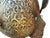 Jeweled Engraved Brass Helmet For Sale - Image 11 of 18