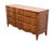 DAVIS CABINET Co. Solid Walnut Country French Provincial 64" Triple Dresser 1702 - Fleming Finish 34" High 64.5" Wide 21"...