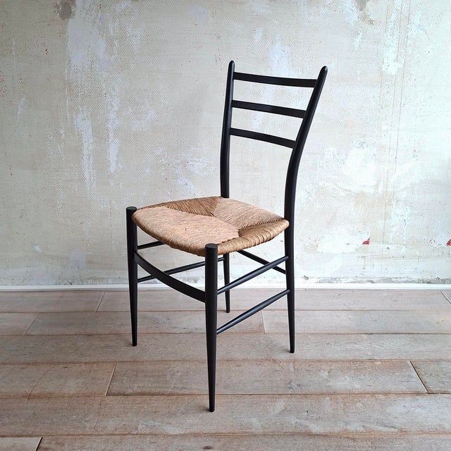 Spinetto Dining Chairs from Chiavari, 1950s, Set of 6 For Sale - Image 6 of 11