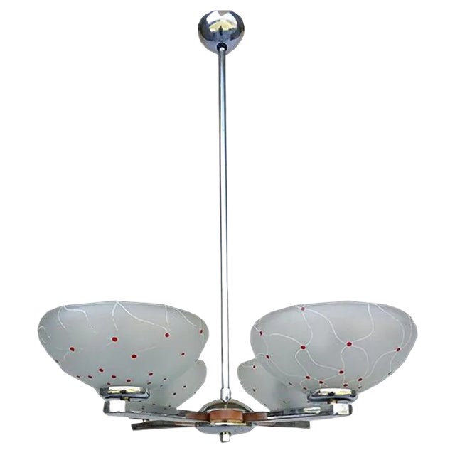 Vintage Model 1403 Chandelier from Napako For Sale