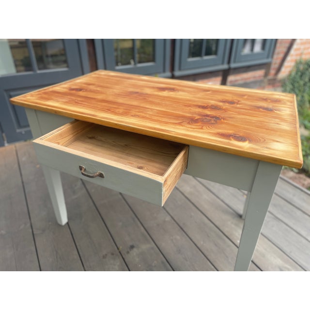 Antique Table in Fir, 1890s For Sale - Image 3 of 11