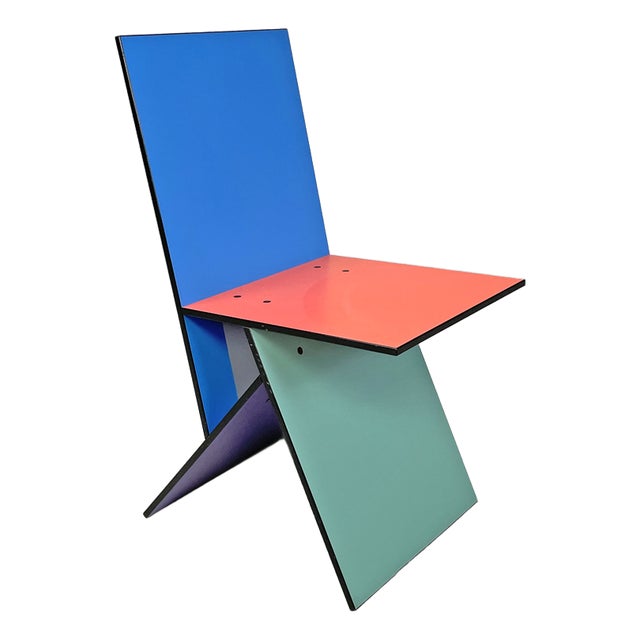 Swedish Formica Chair by Verner Panton for Ikea, 1993 For Sale