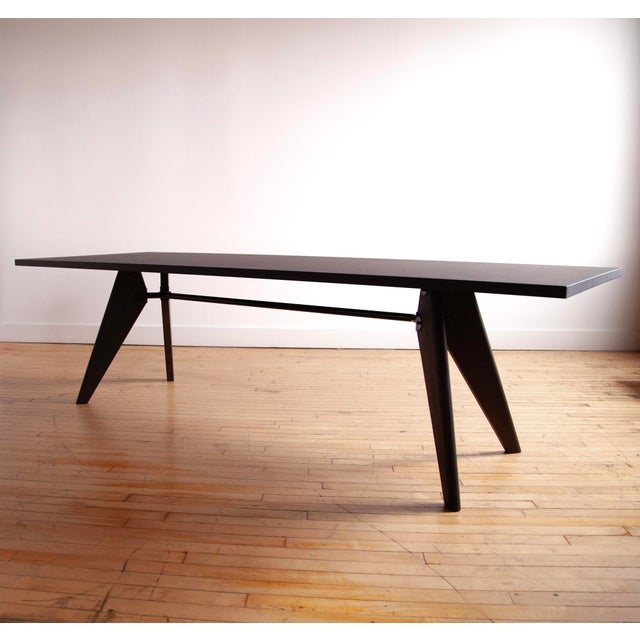 Vitra Solvay Table by Jean Prouve For Sale In Philadelphia - Image 6 of 8