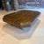 Metal 1970s Large Brass and Woodgrain Lacquer Coffee Table For Sale - Image 7 of 12