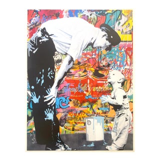 Mr. Brainwash " Not Guilty " Authentic Lithograph Print Pop Art Poster For Sale