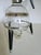 Mid-Century Modern Vintage Mid Century Modern Atomic Pyrex Coffee Pot With Tripod Warming Stand For Sale - Image 3 of 6