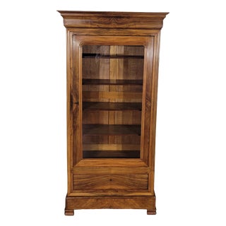 Louis Philippe Walnut Wardrobe For Sale