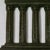 Vintage Solid Cast Iron Parthenon Greek Roman Temple Column Bookends With Faux Green Patina For Sale - Image 11 of 11