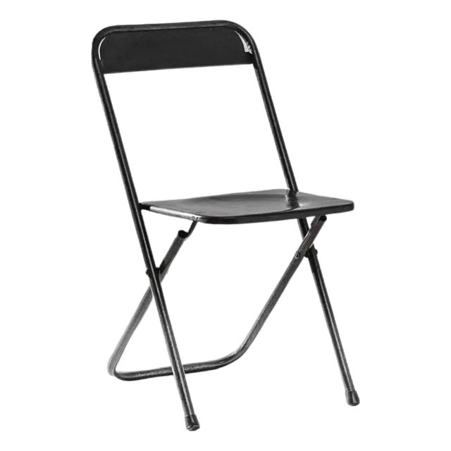 1950s French Metal Accent Chair For Sale