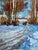 Oil Painting Sunny Winter Day Yuriy Suprunchuk For Sale - Image 6 of 12